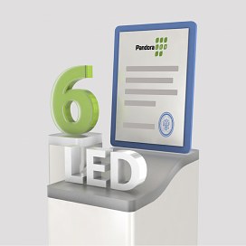 Гарантия качества Pandora LED -6 лет