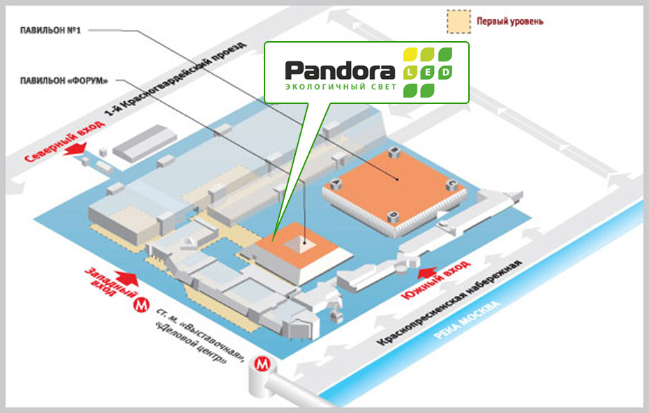 Экспоцентр схема павильонов на красной пресне
